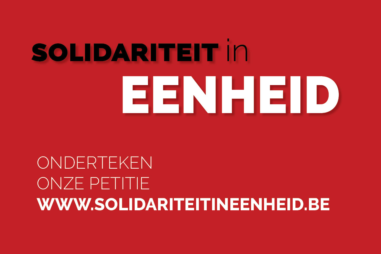 OPROEP - Solidariteit in eenheid