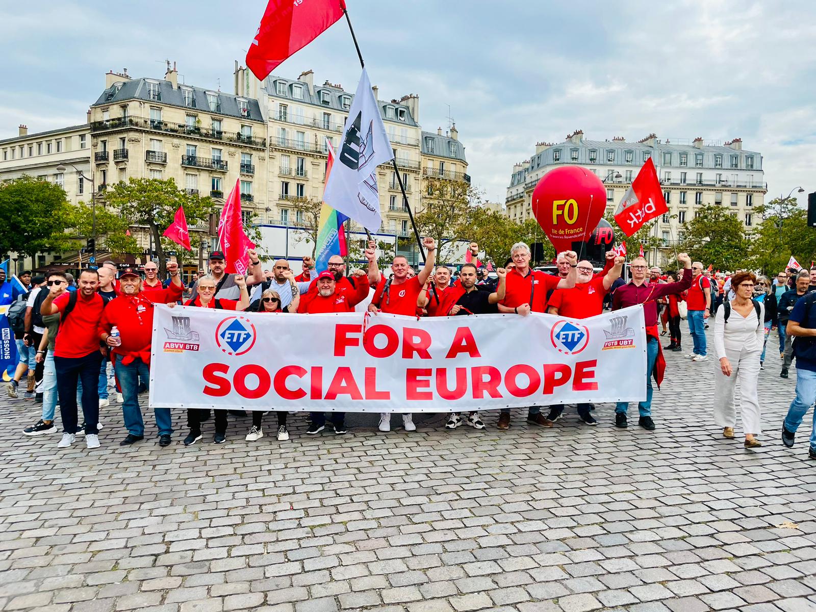 12/12 : Les syndicats européens protestent contre la politique d’austérité de l’UE